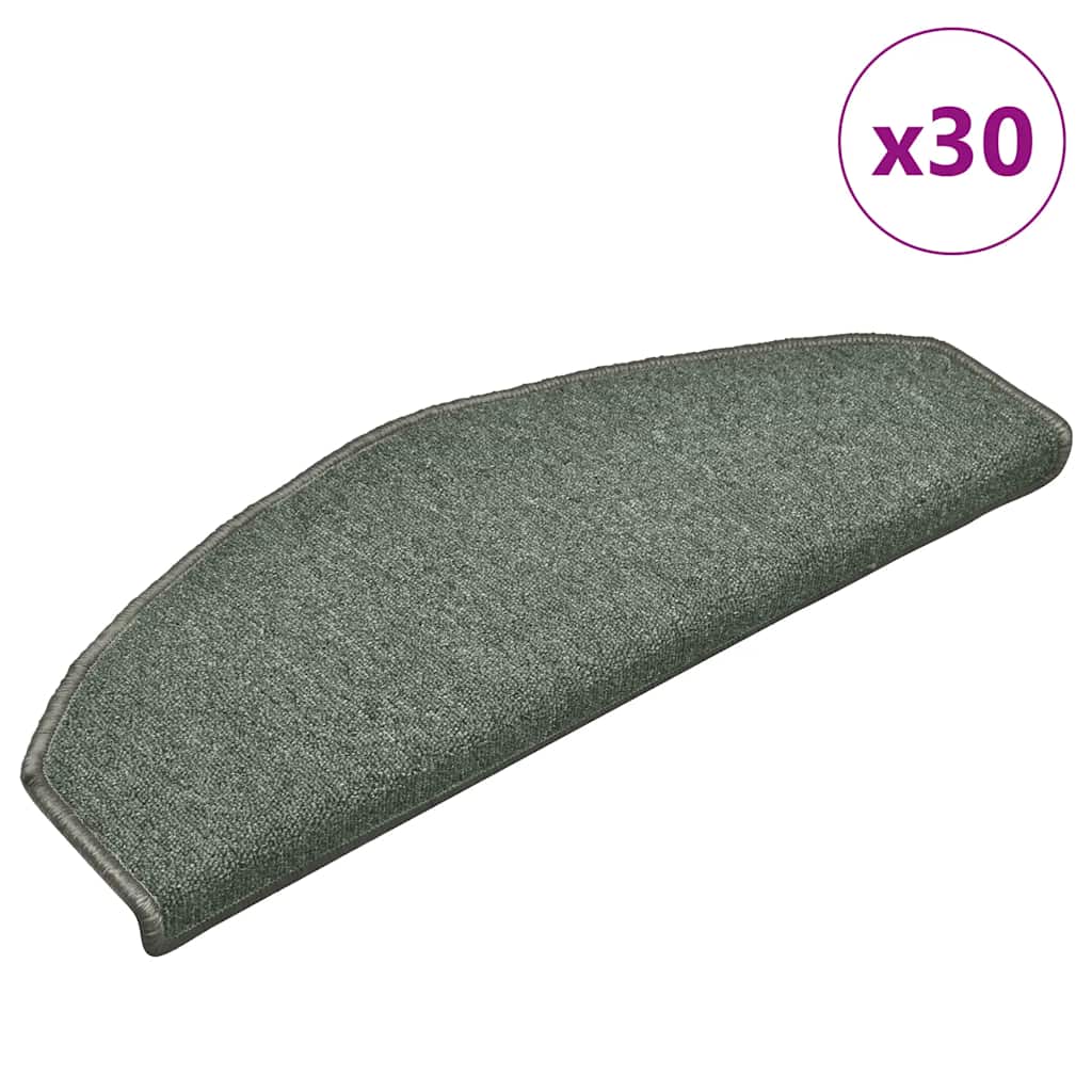 Tappetini per scale autoadesivi 30 pz 65 x 24 x 4 cm Non-Slip