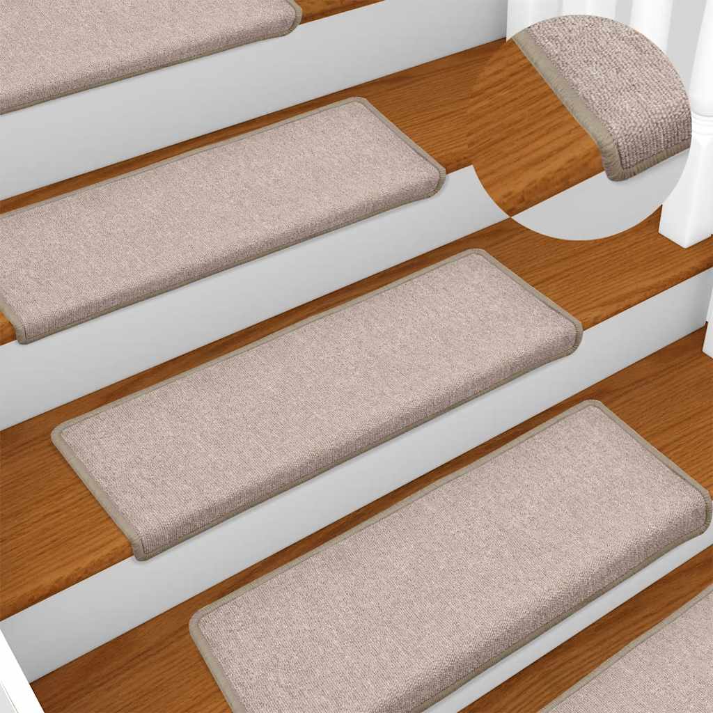 Tappetini per scale 30 pz 65x21x4 cm Talpa Bordo rettangolare