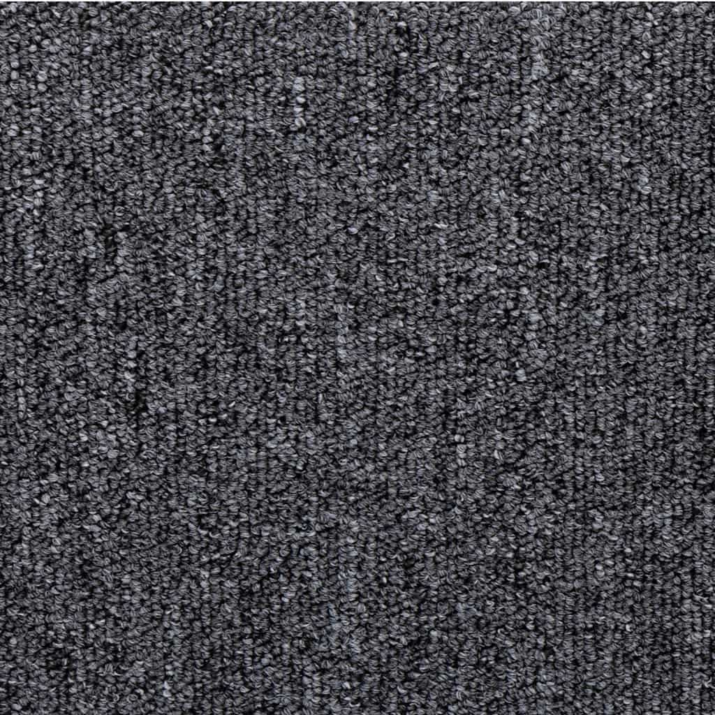 Tappetini per scale 30 pz 65x21x4 cm Grigio scuro Bordo rettangolare