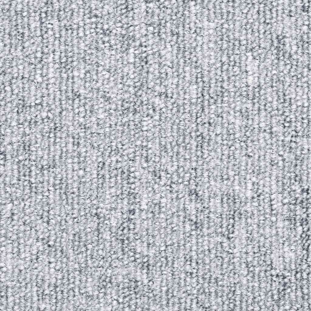 Tappetini per scale 20 pz 56x17x3 cm Grigio chiaro Semicircolari