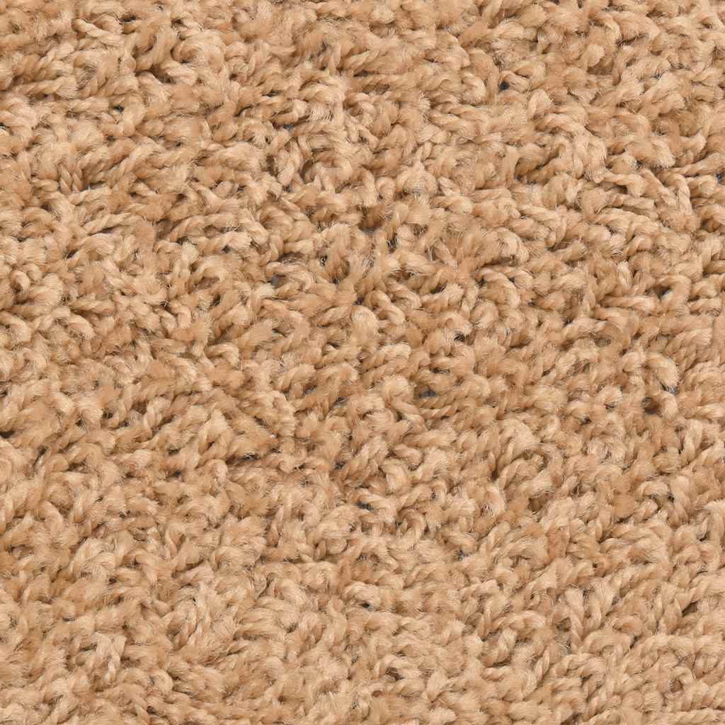 Tappetini per scale 30 pz 56x17x3 cm Beige Semicircolari