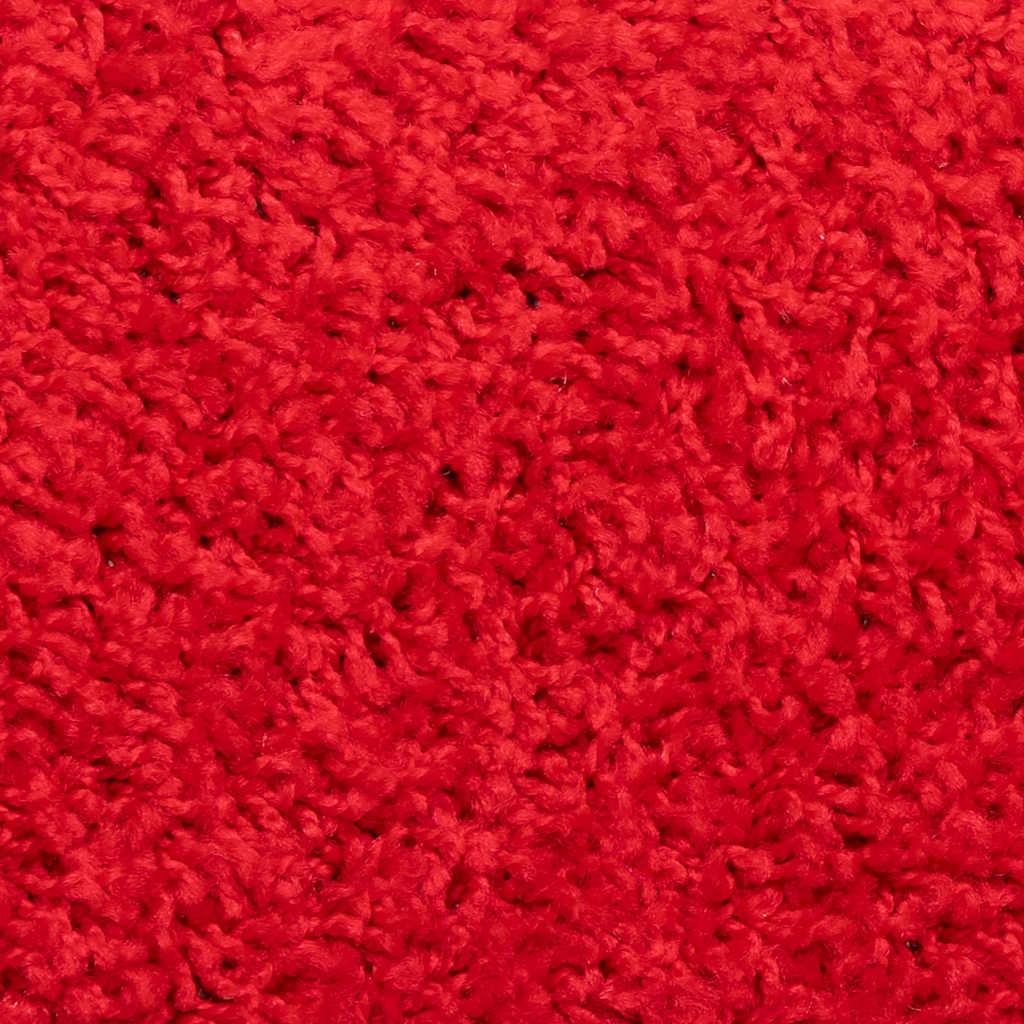 Tappetini per scale 30 pz 56x17x3 cm rossi semicircolari