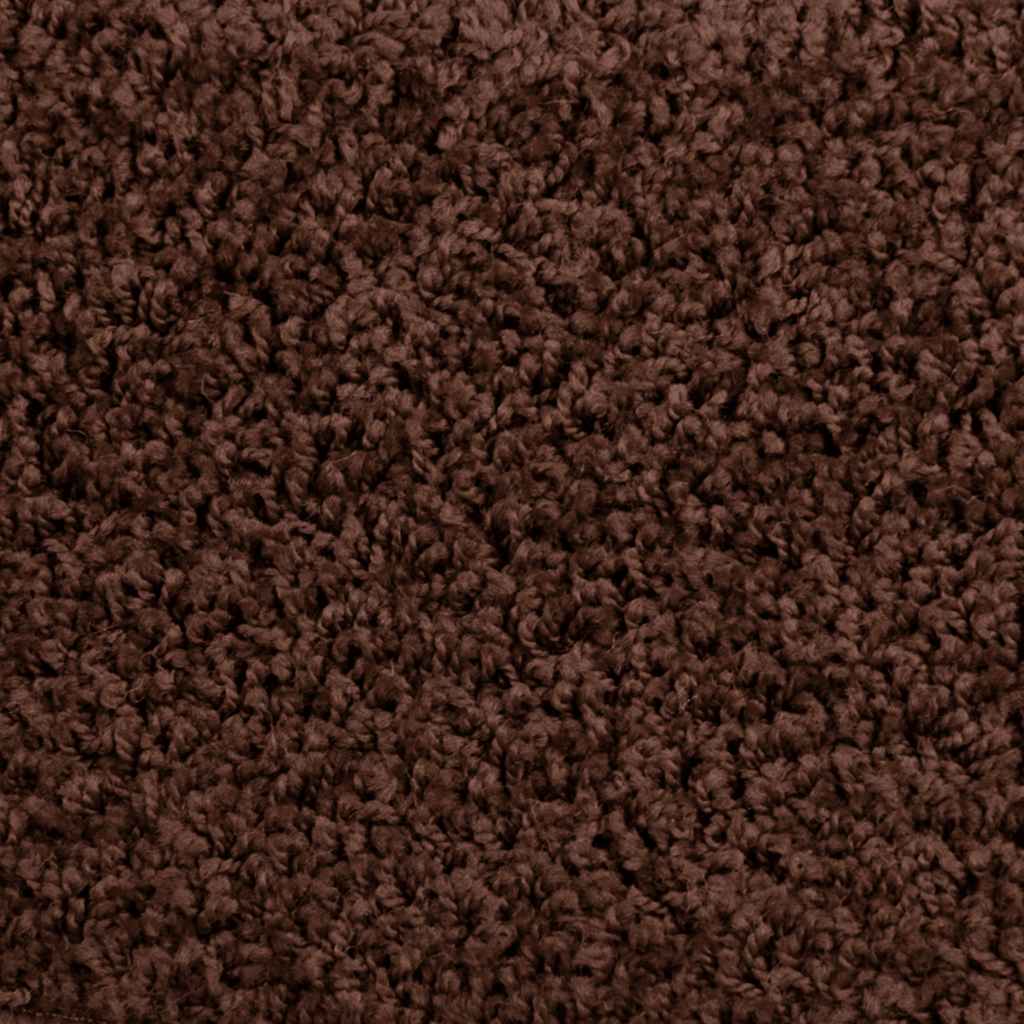 Tappetini per scale 30 pz 65x21x4 cm Marrone Semicircolari Grandi