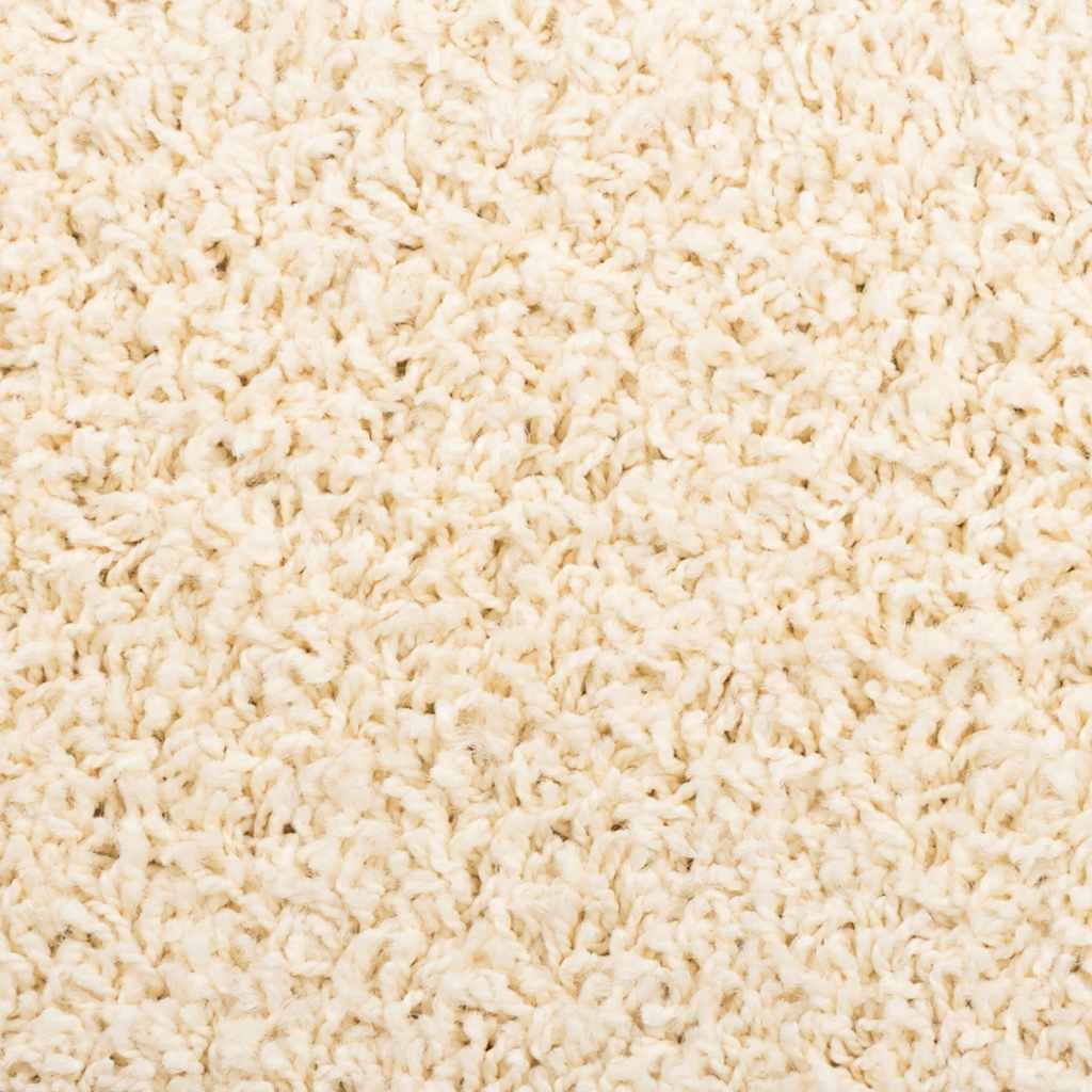 Tappetini per scale 30 pz 65x21x4 cm Crema Semicircolari Grandi