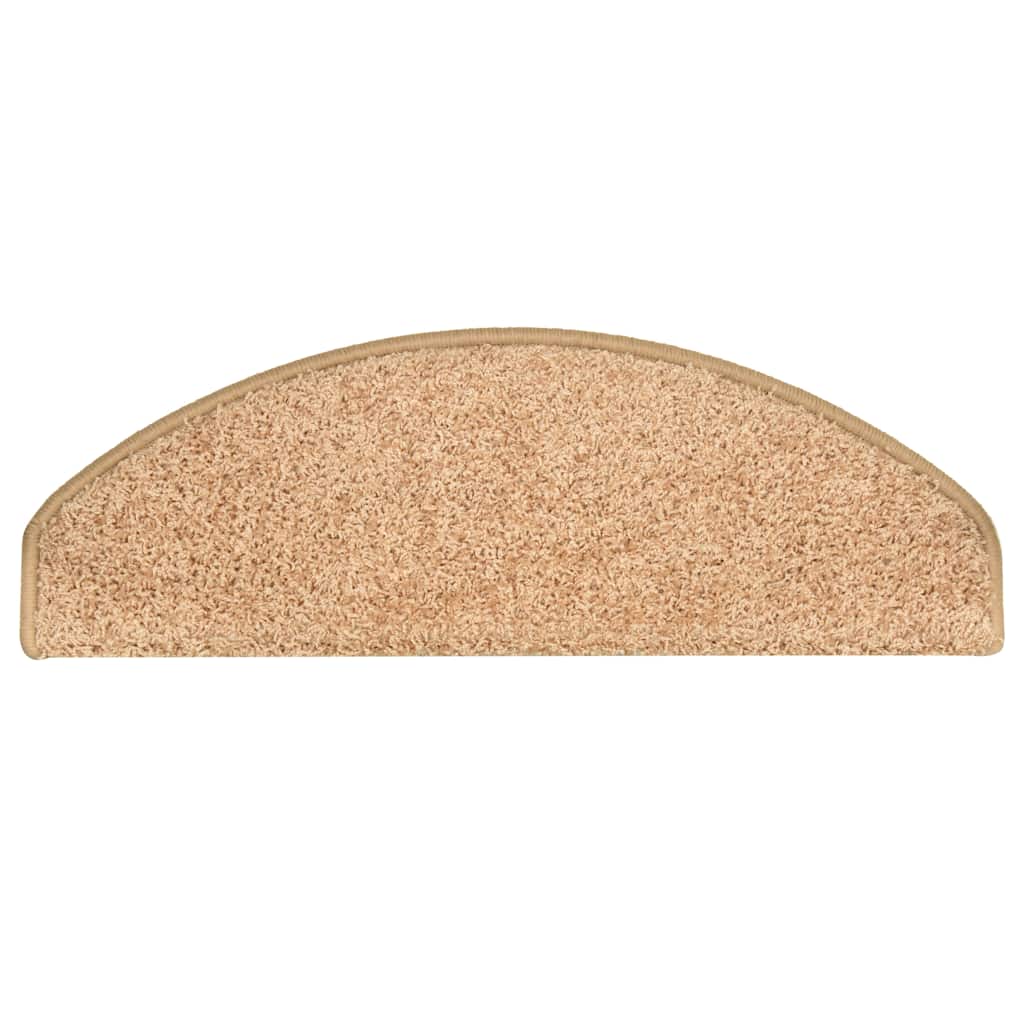 Tappetini per scale 30 pz 65x21x4 cm Oro Semicircolari Grandi