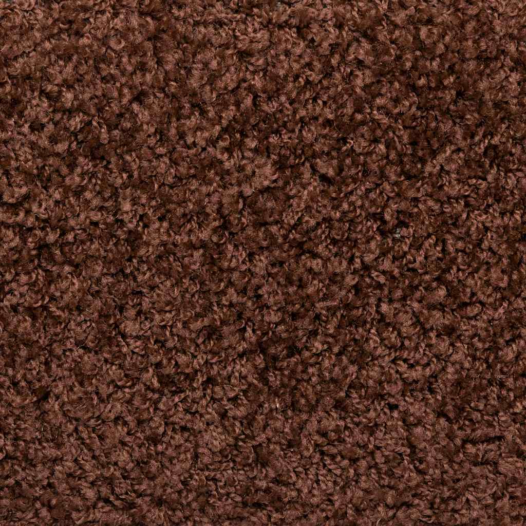 Tappetini per scale 30 pz 65x21x4 cm Marrone Bordo rettangolare