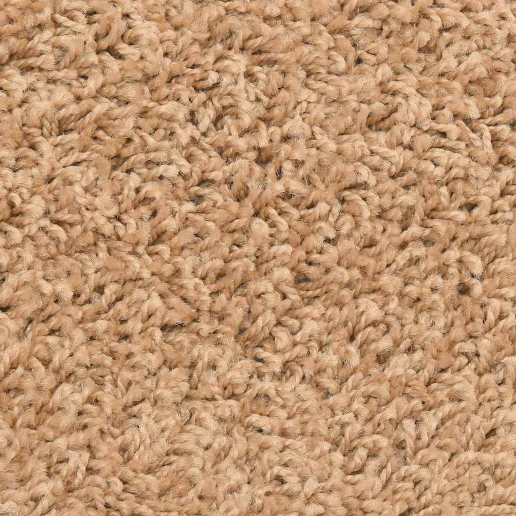 Tappetini per scale 20 pz 56x17x3 cm Beige Semicircolari