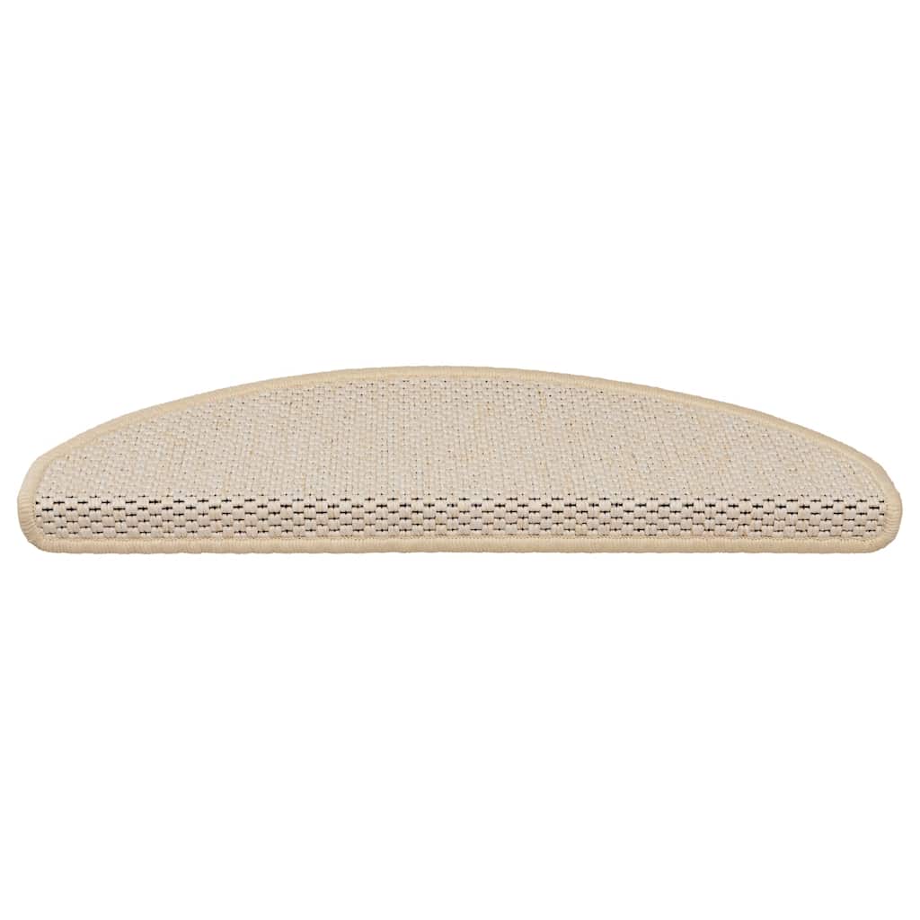 Tappeti Autoadesivi Scale Aspetto Sisal 30pz 65x21x4 cm Berbero