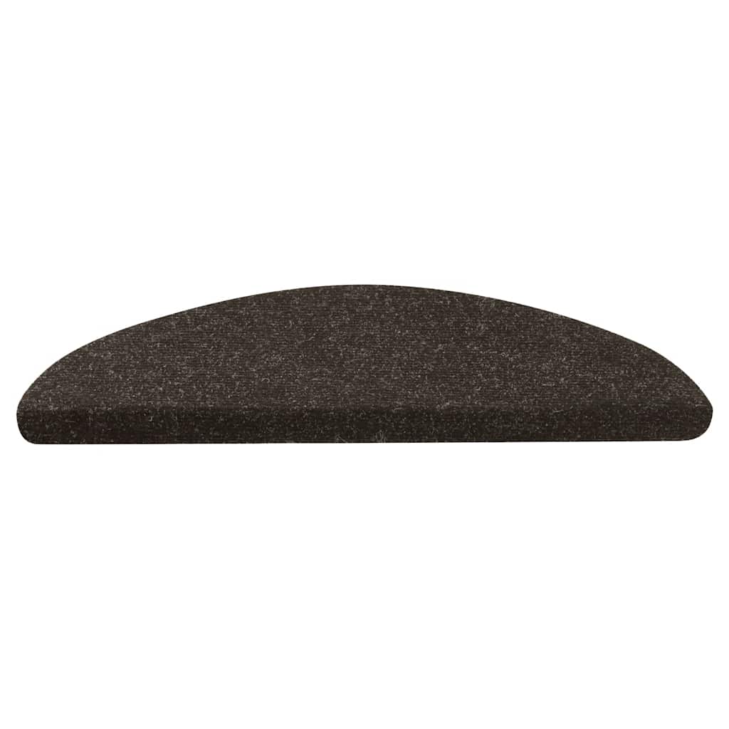 Tappetini Autoadesivi per Scale 20 pz Antracite 56x17x3 cm