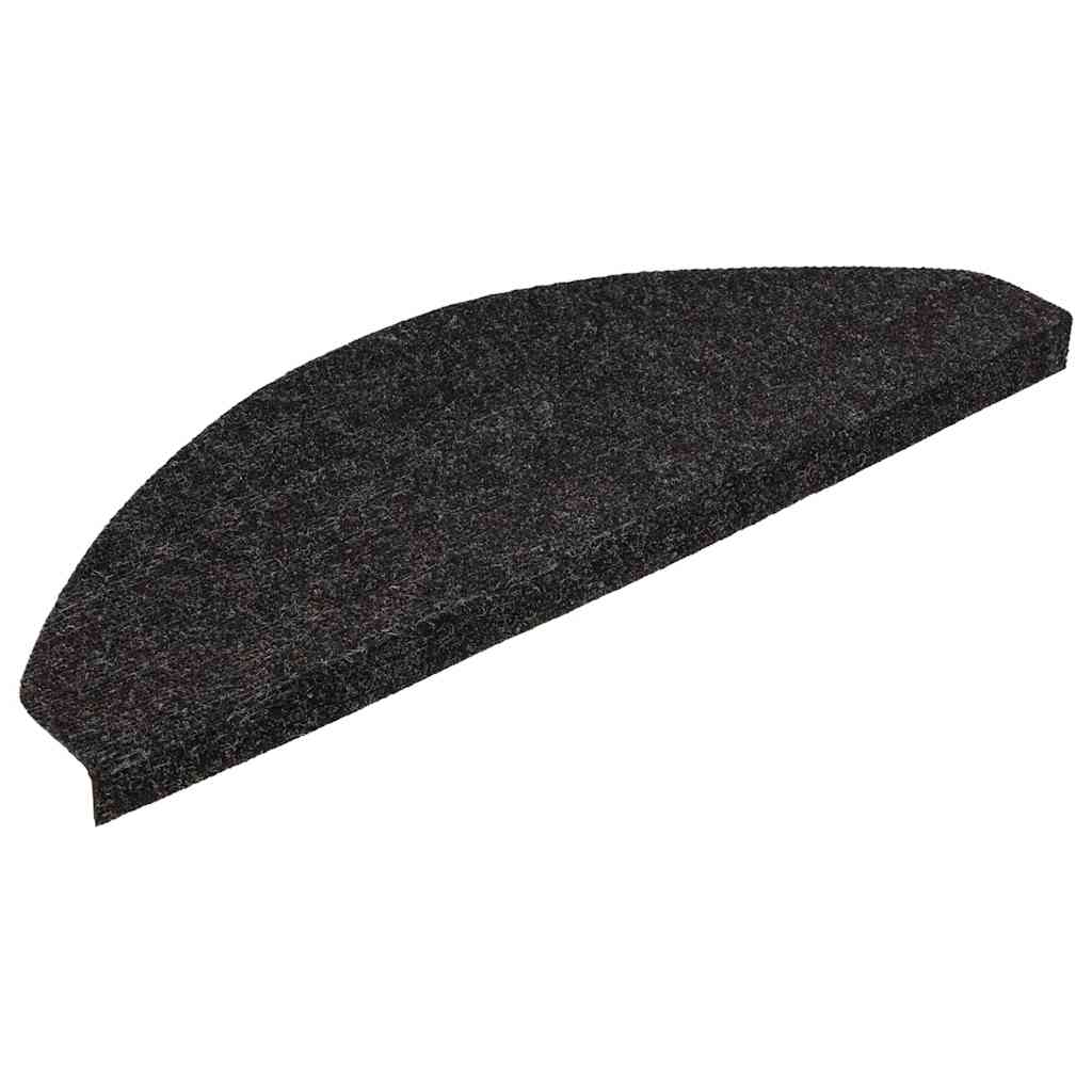 Tappetini Autoadesivi per Scale 20 pz Antracite 65x22,5x3,5 cm