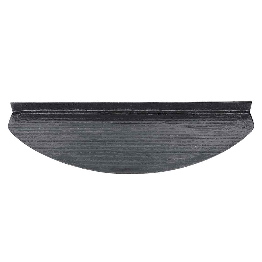 Tappetini Autoadesivi per Scale 20 pz Neri 65x22,5x3,5 cm