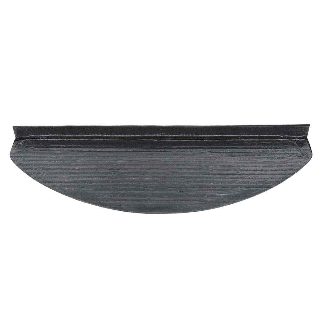 Tappetini Autoadesivi per Scale 30 pz Neri 65x22,5x3,5 cm