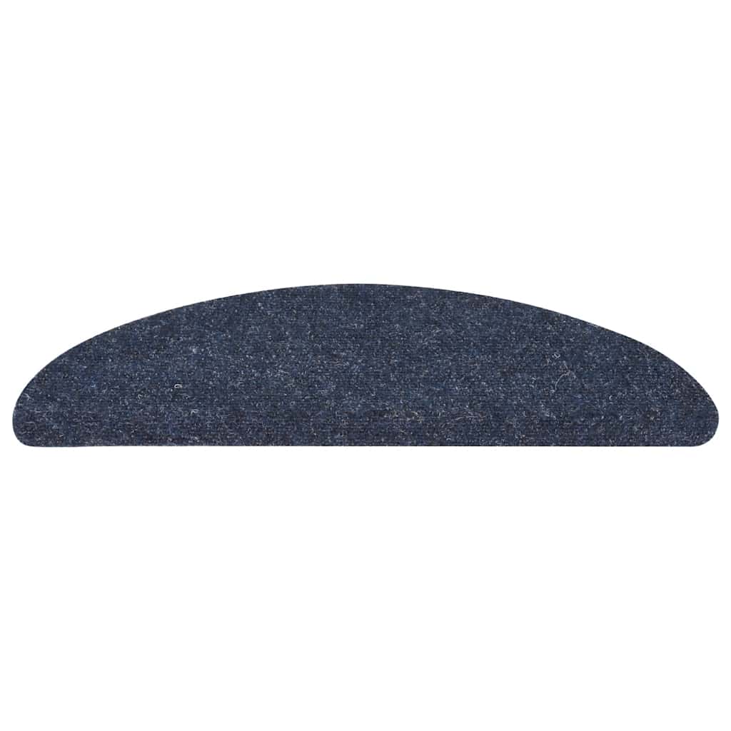 Tappetini Autoadesivi per Scale 30 pz Blu 56x17x3 cm