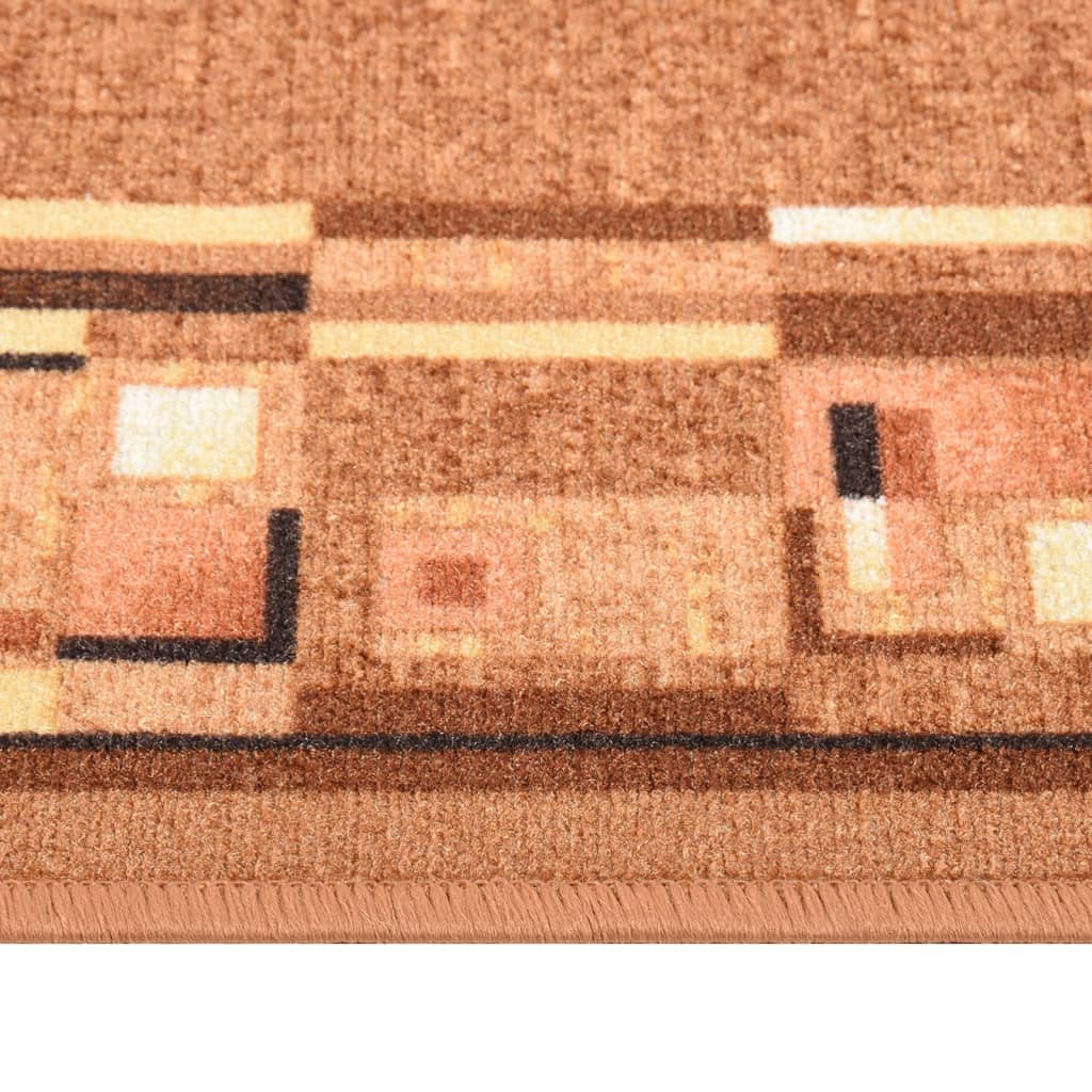 Tappeto Corsia Marrone 67x500 cm Antiscivolo