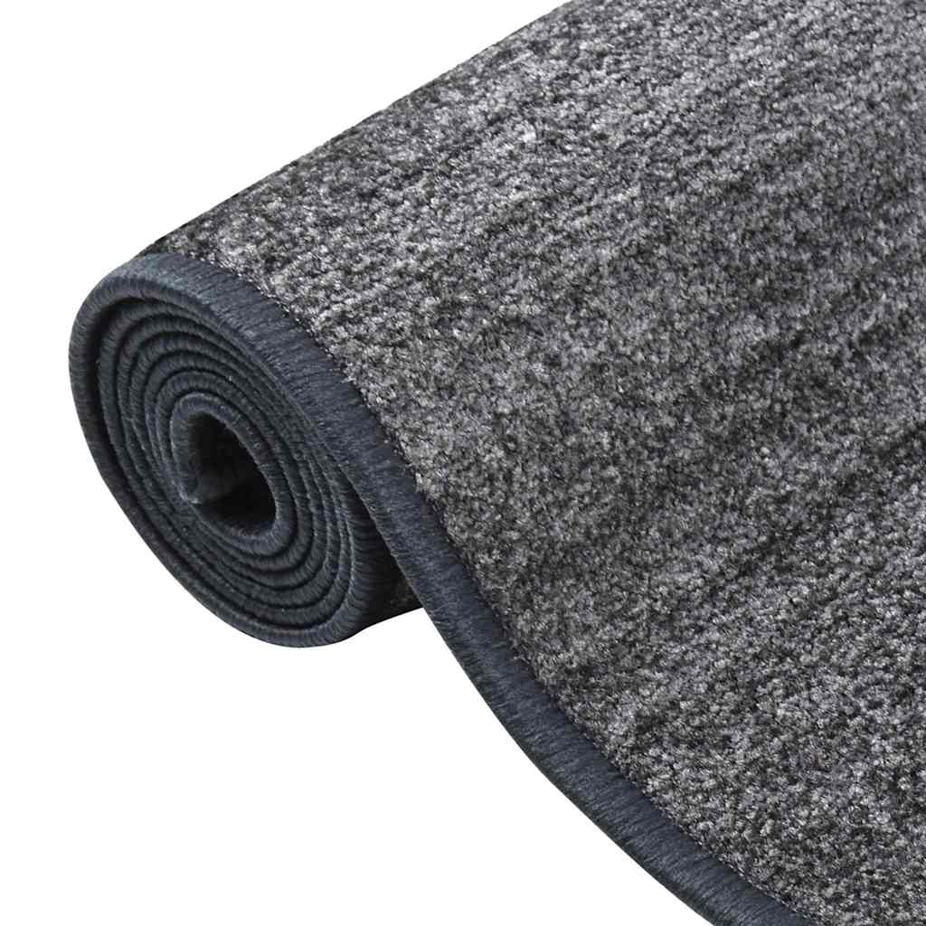 Tappeto Corsia Antracite 67x150 cm Antiscivolo