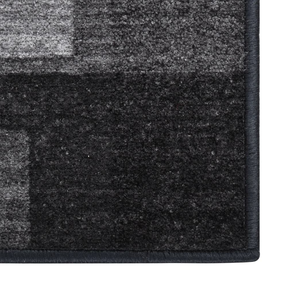 Tappeto Corsia Antracite 80x350 cm Antiscivolo