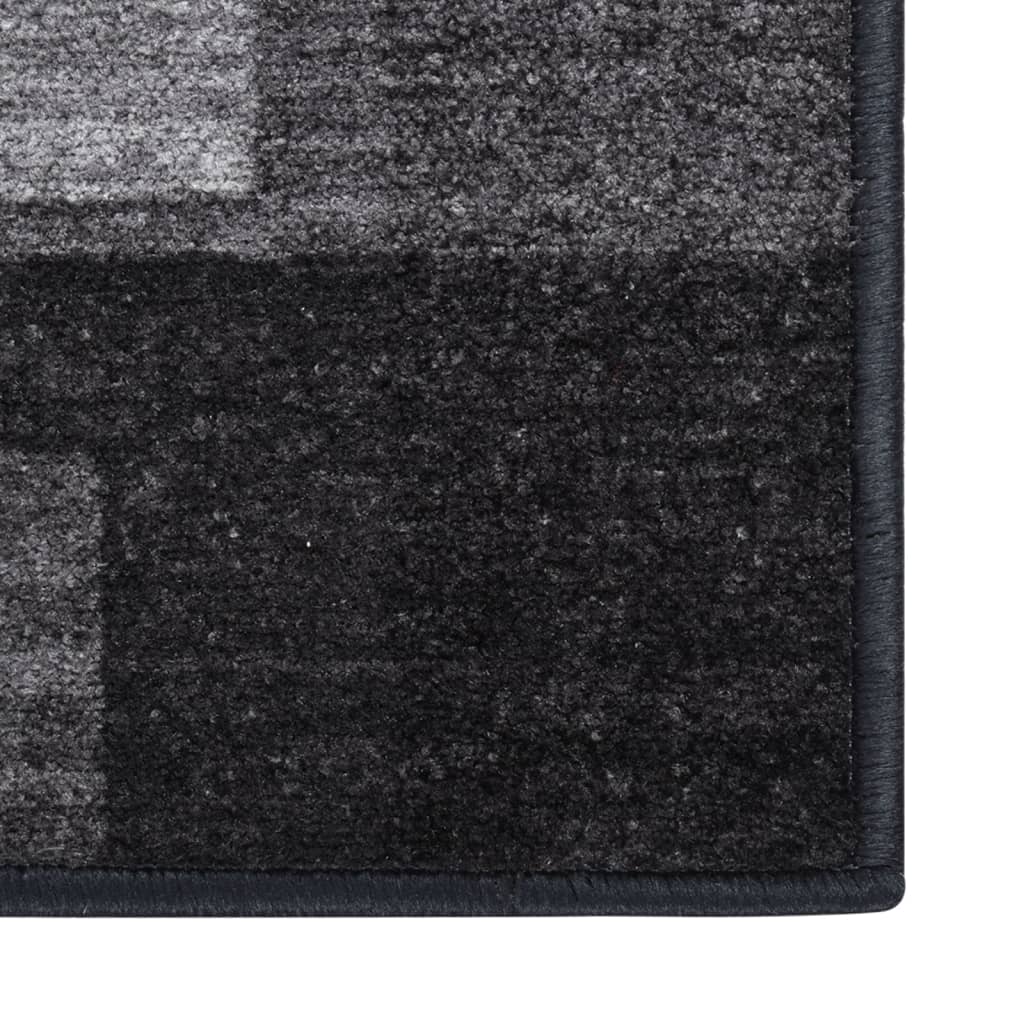 Tappeto Corsia Antracite 80x500 cm Antiscivolo
