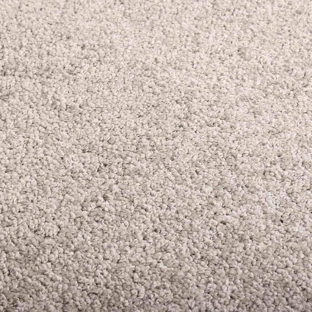 Tappeto a Pelo Morbido Antiscivolo 67x180 cm Cammello