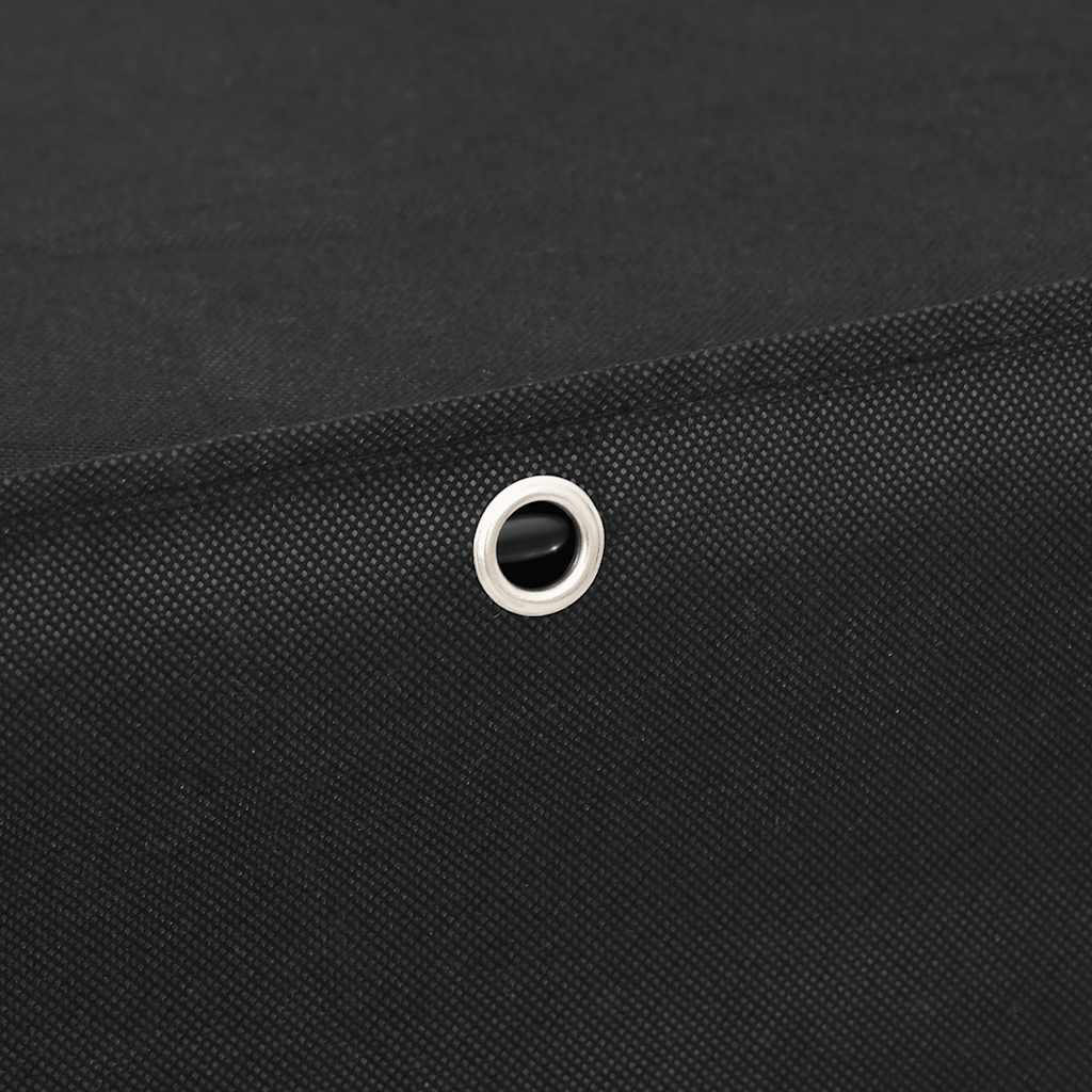 Scarpiera Nera 60x28x90 cm Tessuto