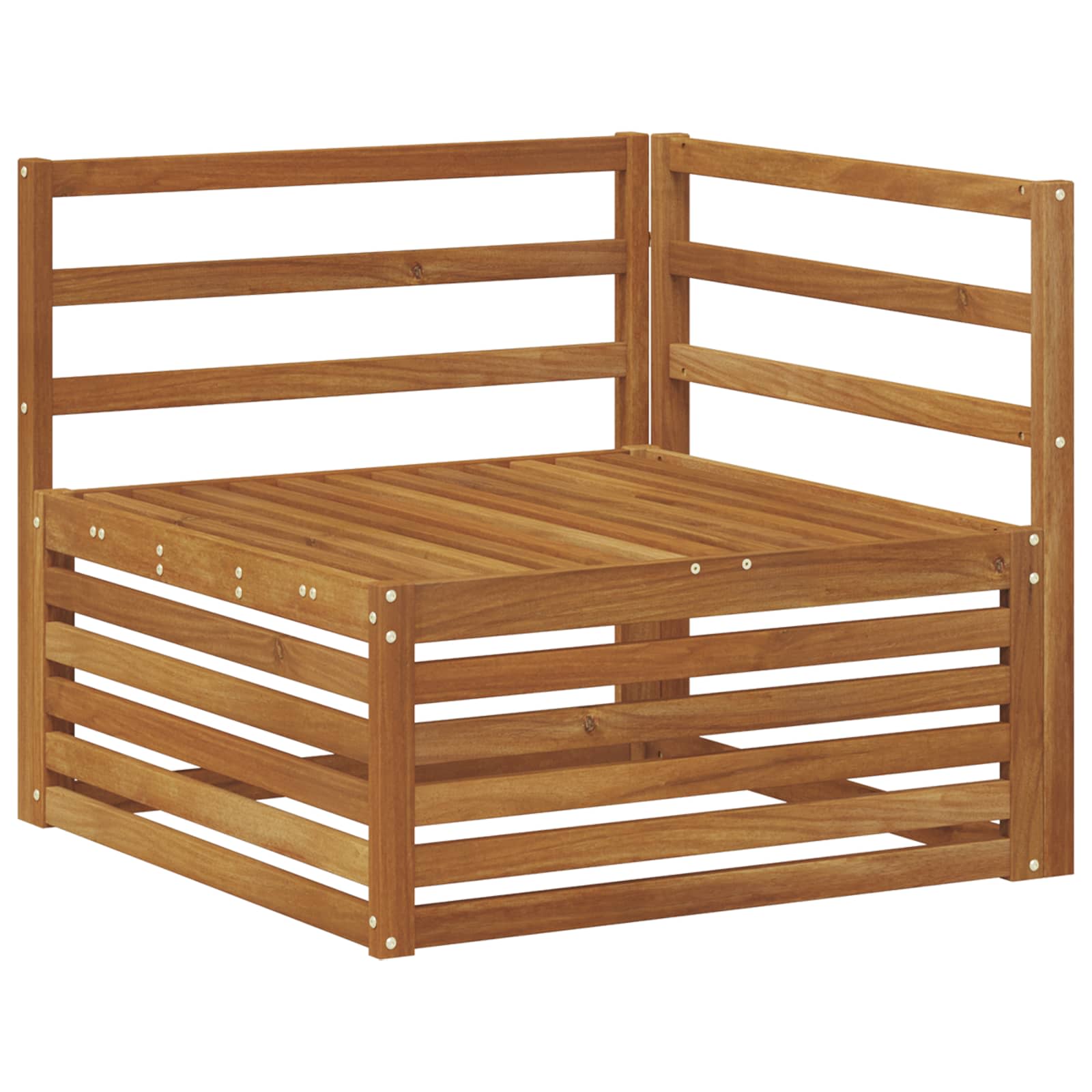Set di divani da esterno 5 Pezzo Naturale