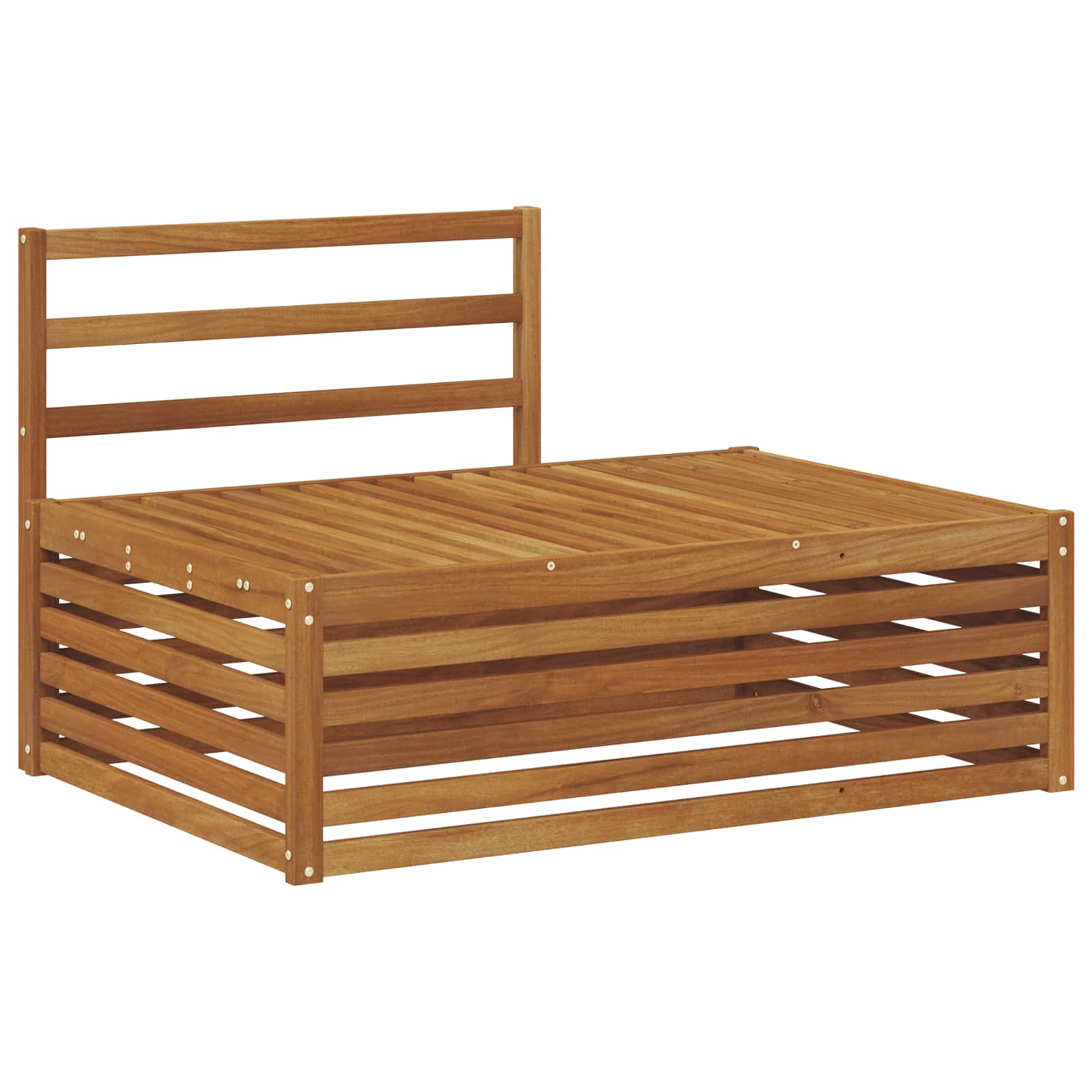 Set di divani da esterno 5 Pezzo Naturale