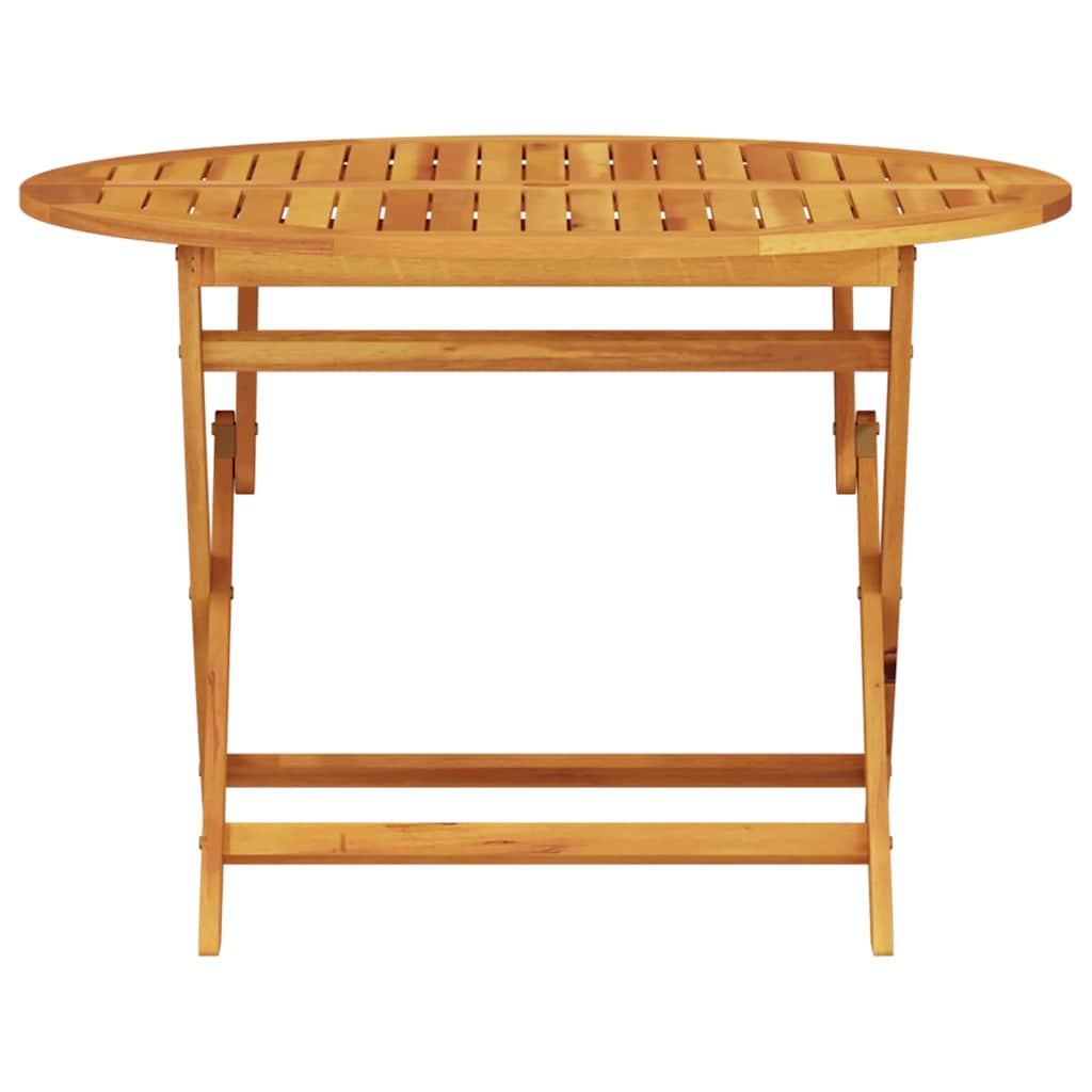 Set da Pranzo per Giardino 5 pz Marrone