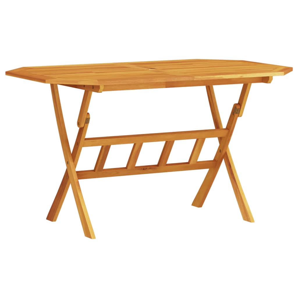 Set da Pranzo per Giardino 5 pz Marrone