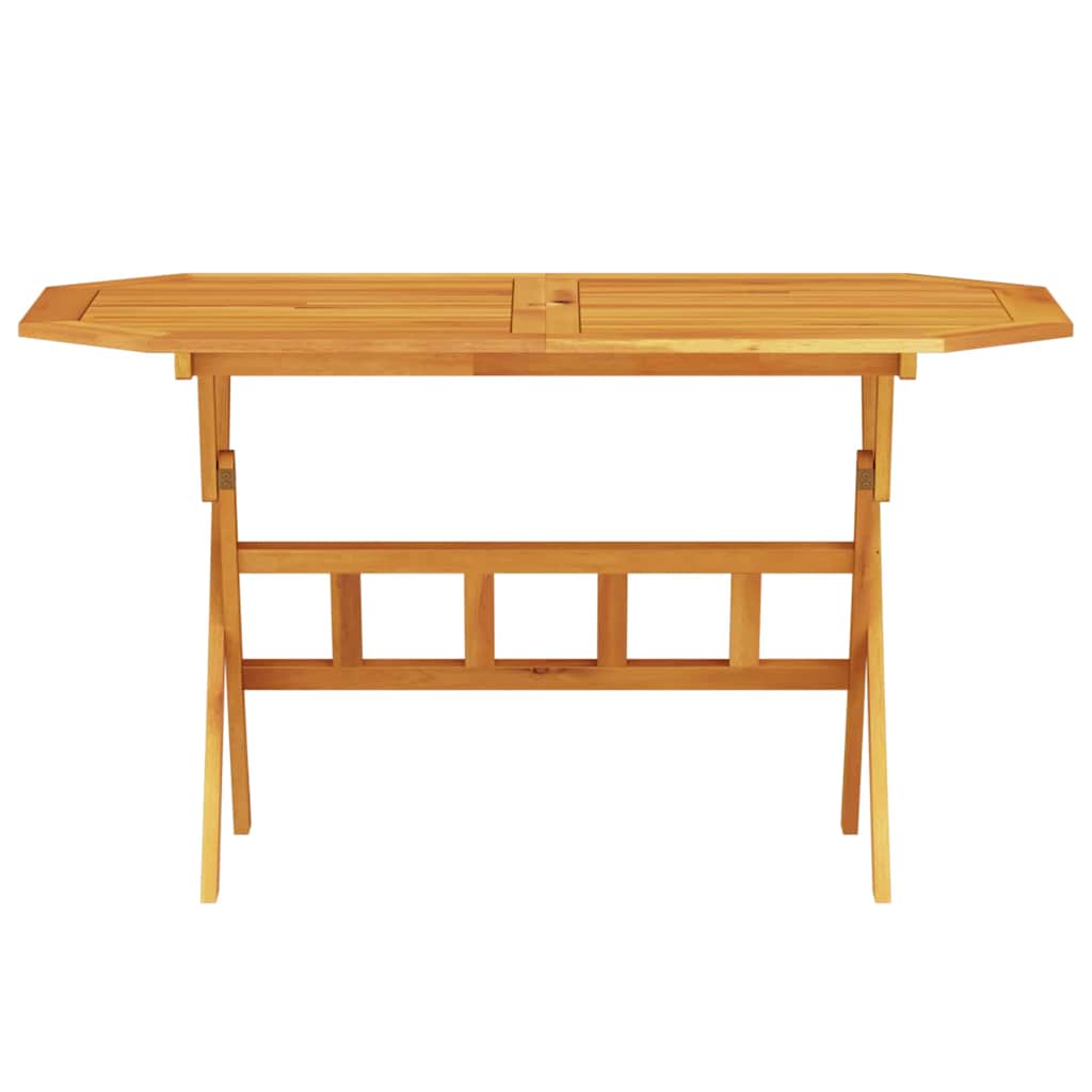 Set da Pranzo per Giardino 5 pz Marrone