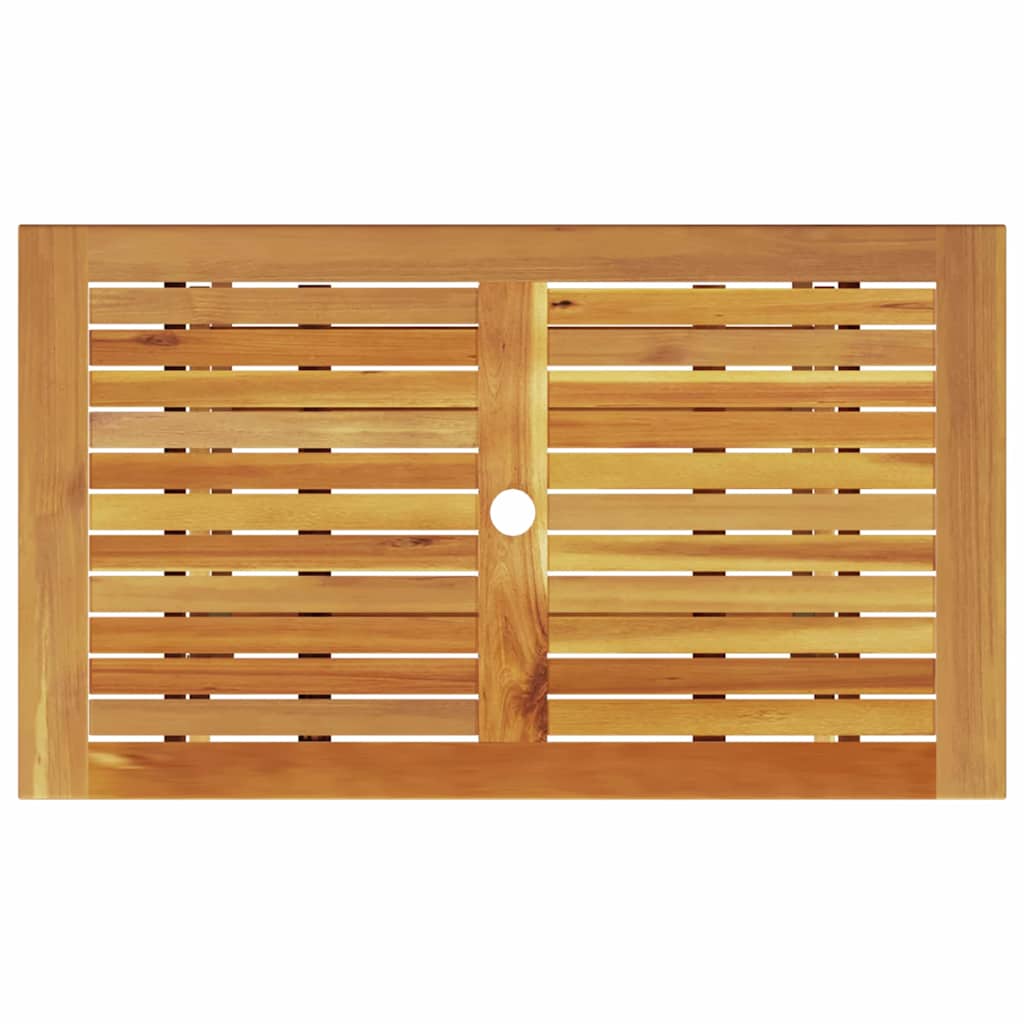 Set da Pranzo per Giardino 5 pz Marrone