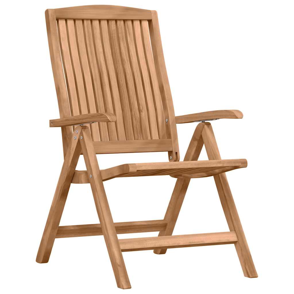 Set da Pranzo per Giardino 4 pz Marrone Legno di teak solido