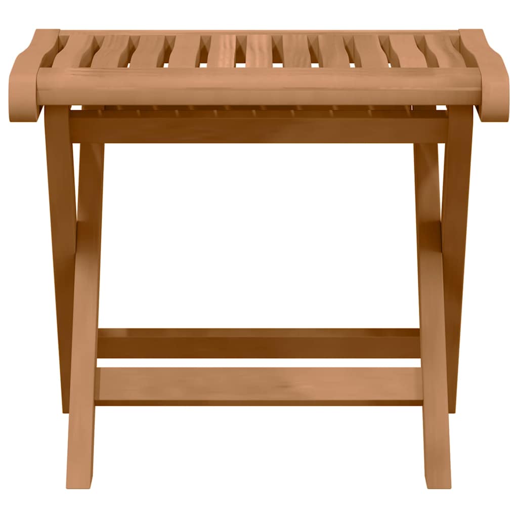 Set da Pranzo per Giardino 4 pz Marrone Legno di teak solido