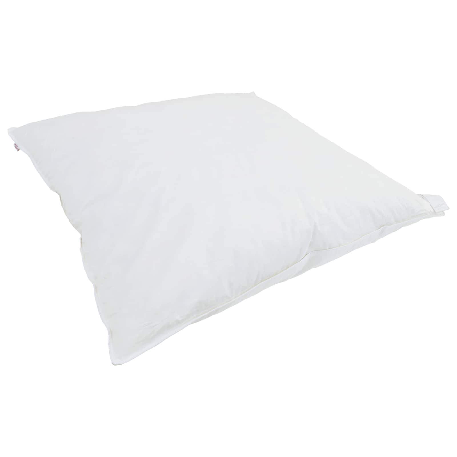 Piumone Invernale con cuscino 2 pz Bianco Piuma d'anatra