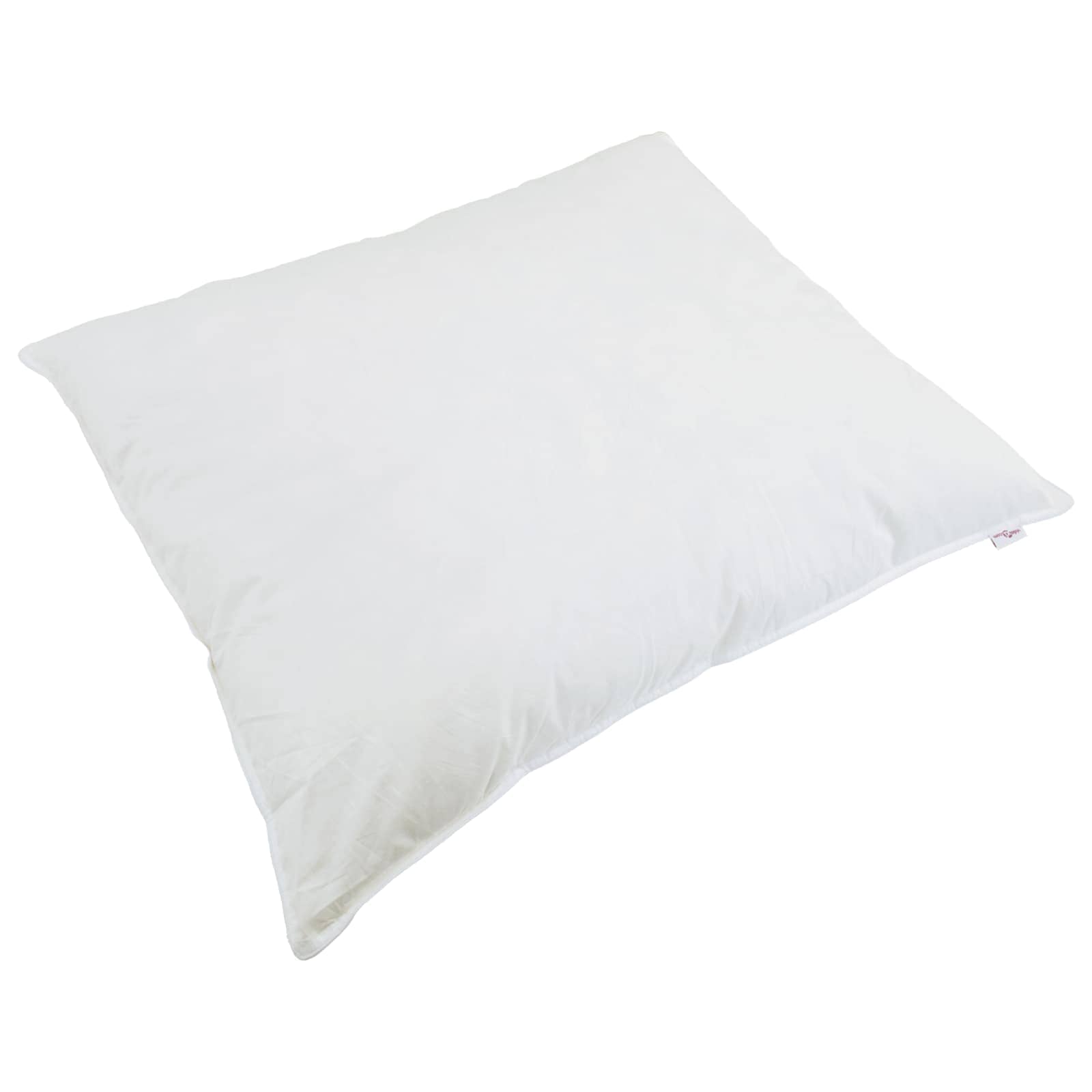 Piumone Invernale con cuscino 2 pz Bianco Piuma d'anatra
