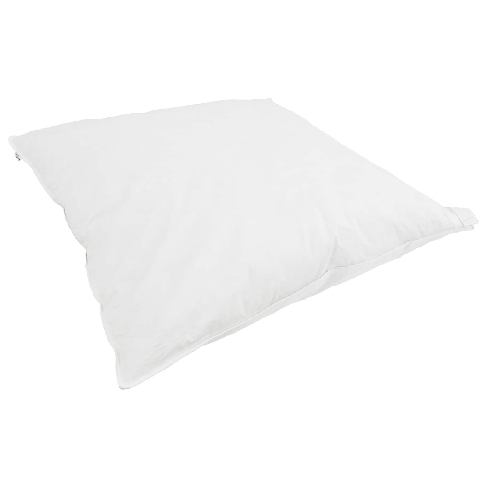 Piumone Estivo con cuscino 2 pz Bianco Piuma d'anatra