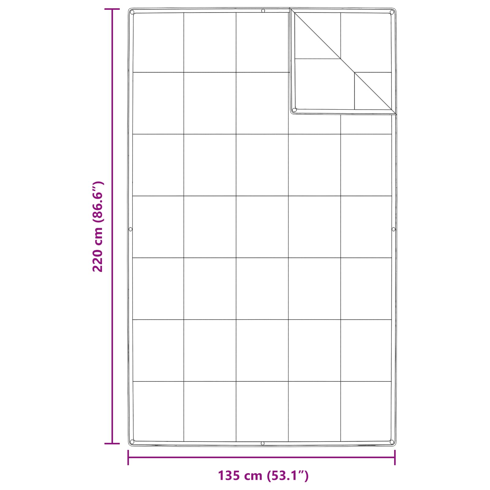Piumone 2-in-1 con cuscino 2 pz Bianco Piuma d'anatra