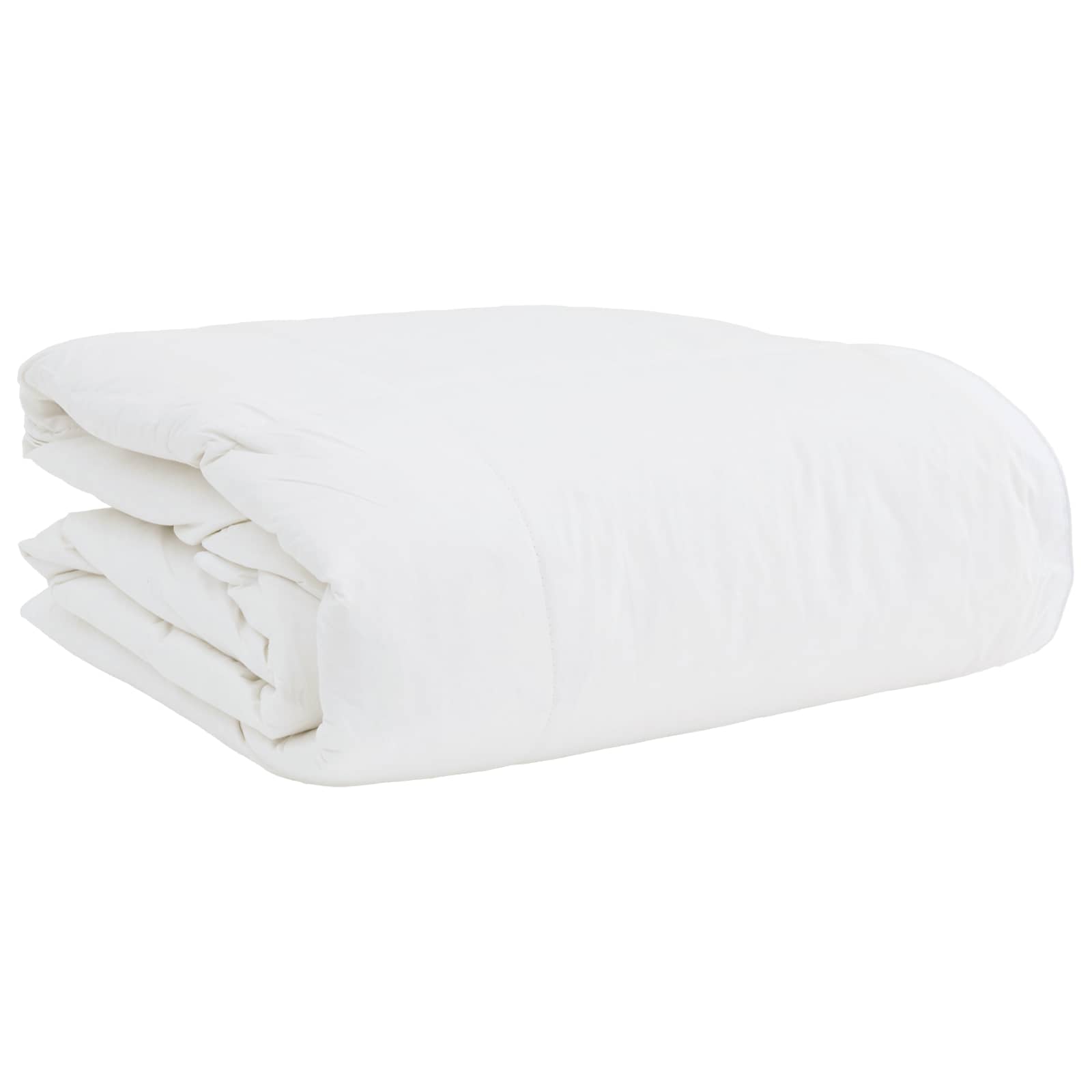 Piumone 2-in-1 con cuscino 2 pz Bianco Piuma d'anatra