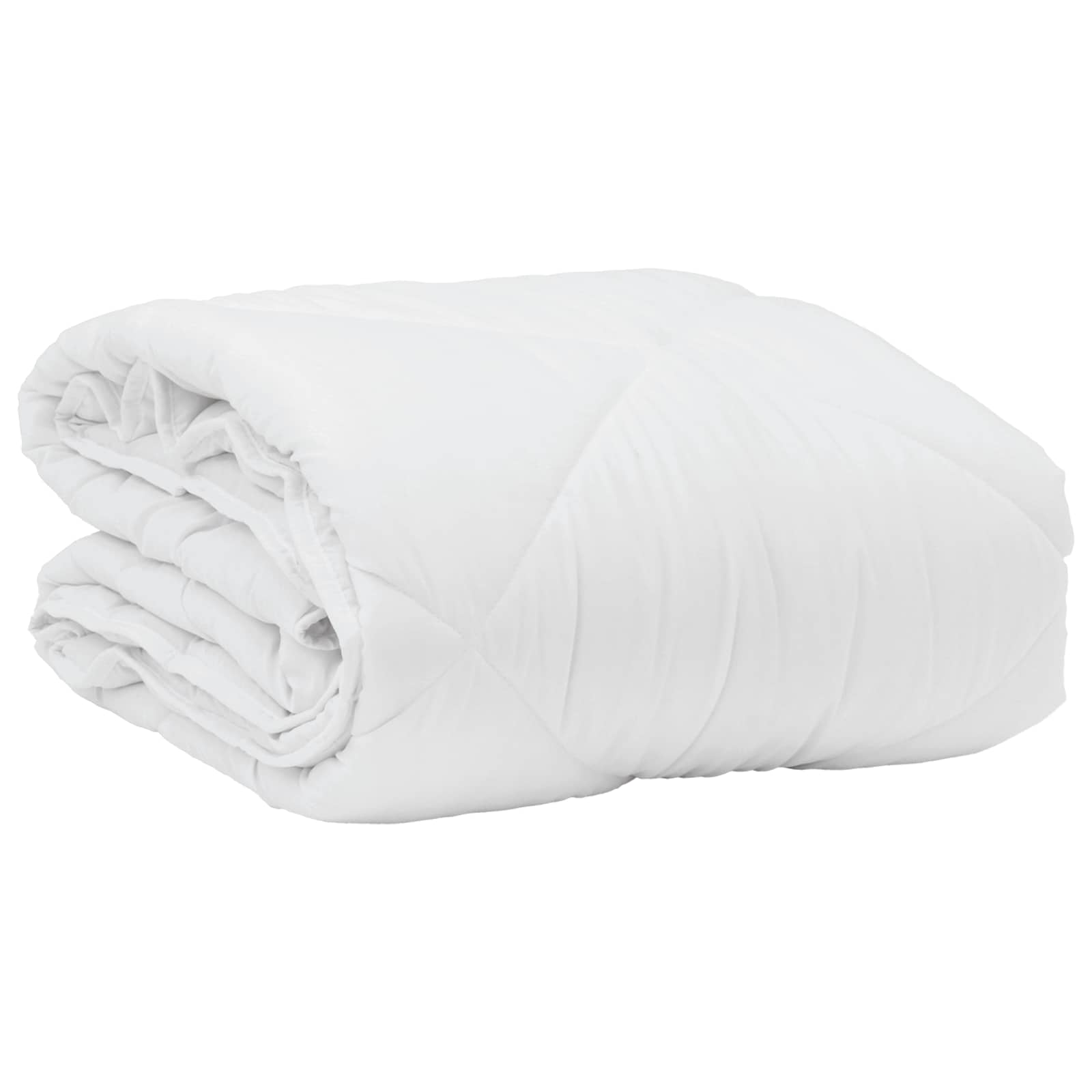 Piumone Estivo con cuscino 2 pz Bianco Microfibra