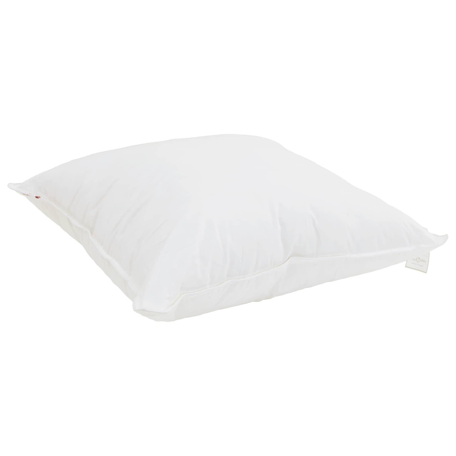 Piumone con cuscino 2 pz Bianco Microfibra