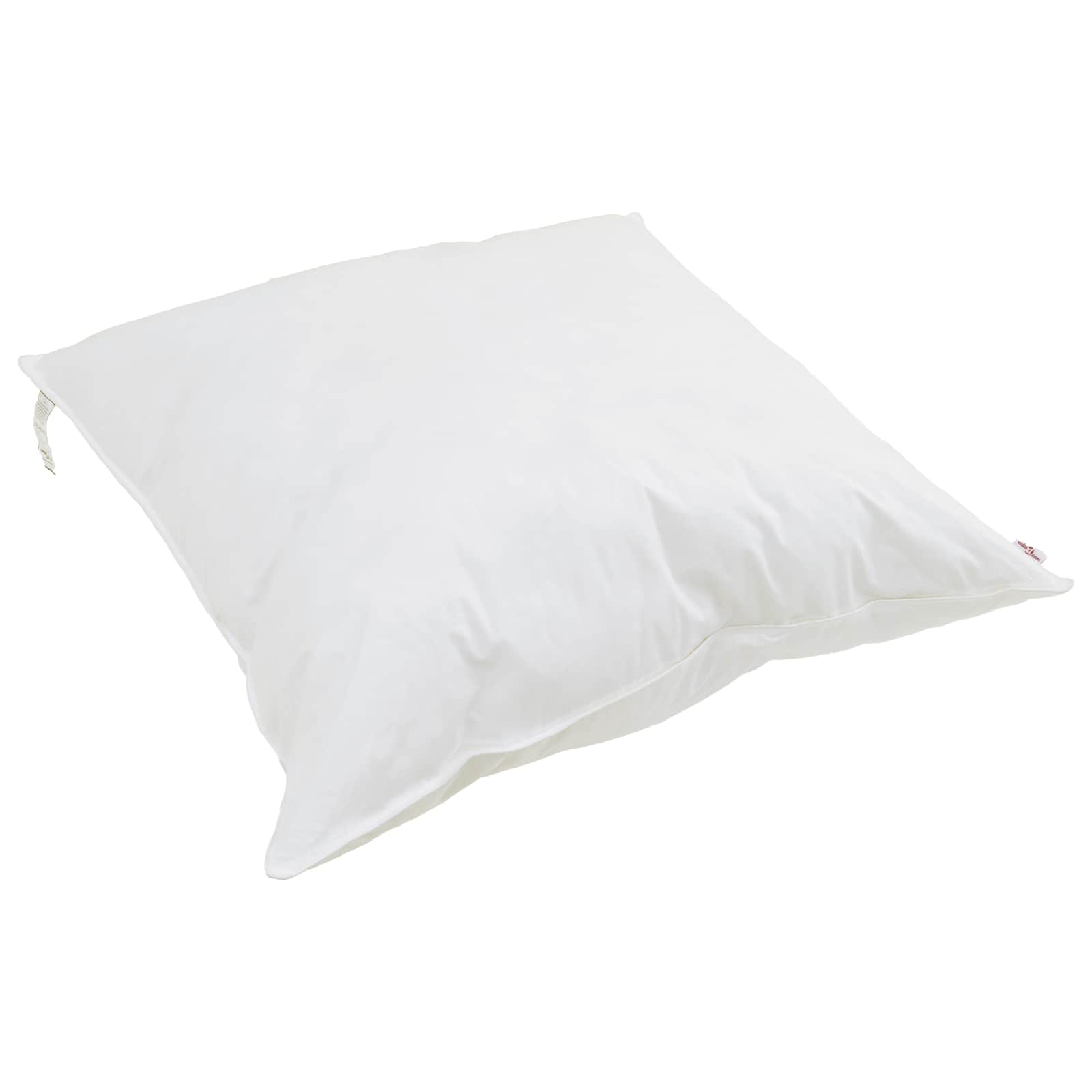 Piumone con cuscino 2 pz Bianco Microfibra
