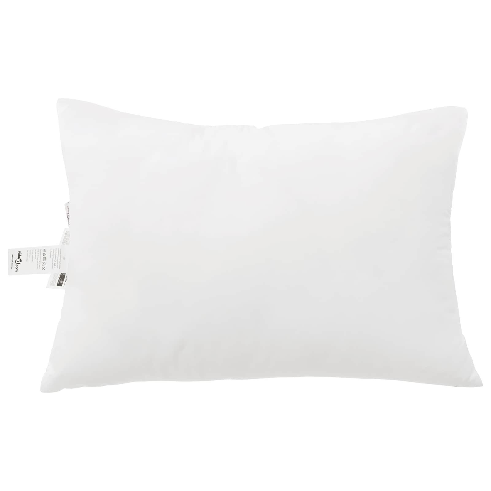 Set di Piumoni con cuscino 2 pz Bianco Microfibra