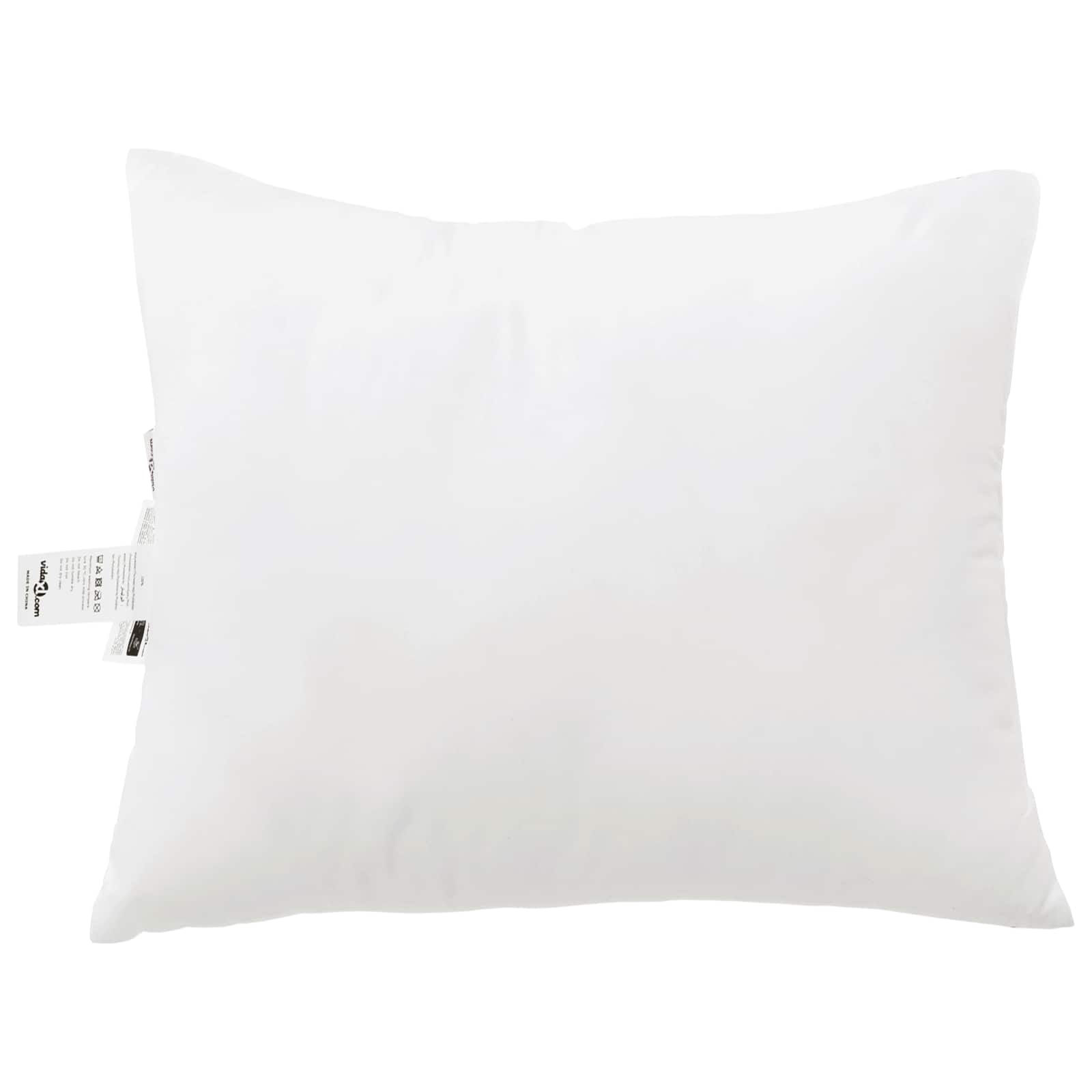 Set di Piumoni con cuscino 2 pz Bianco Microfibra
