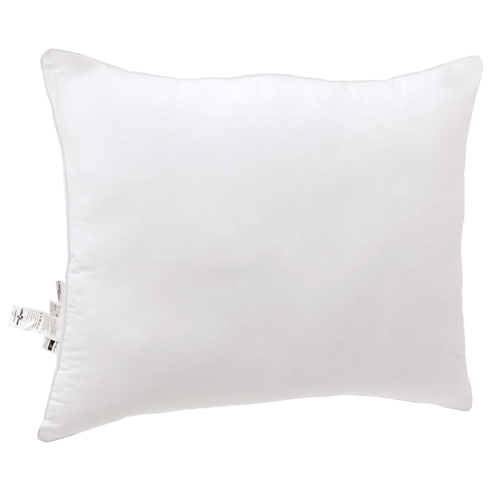 Set di Piumoni con cuscino 2 pz Bianco Microfibra