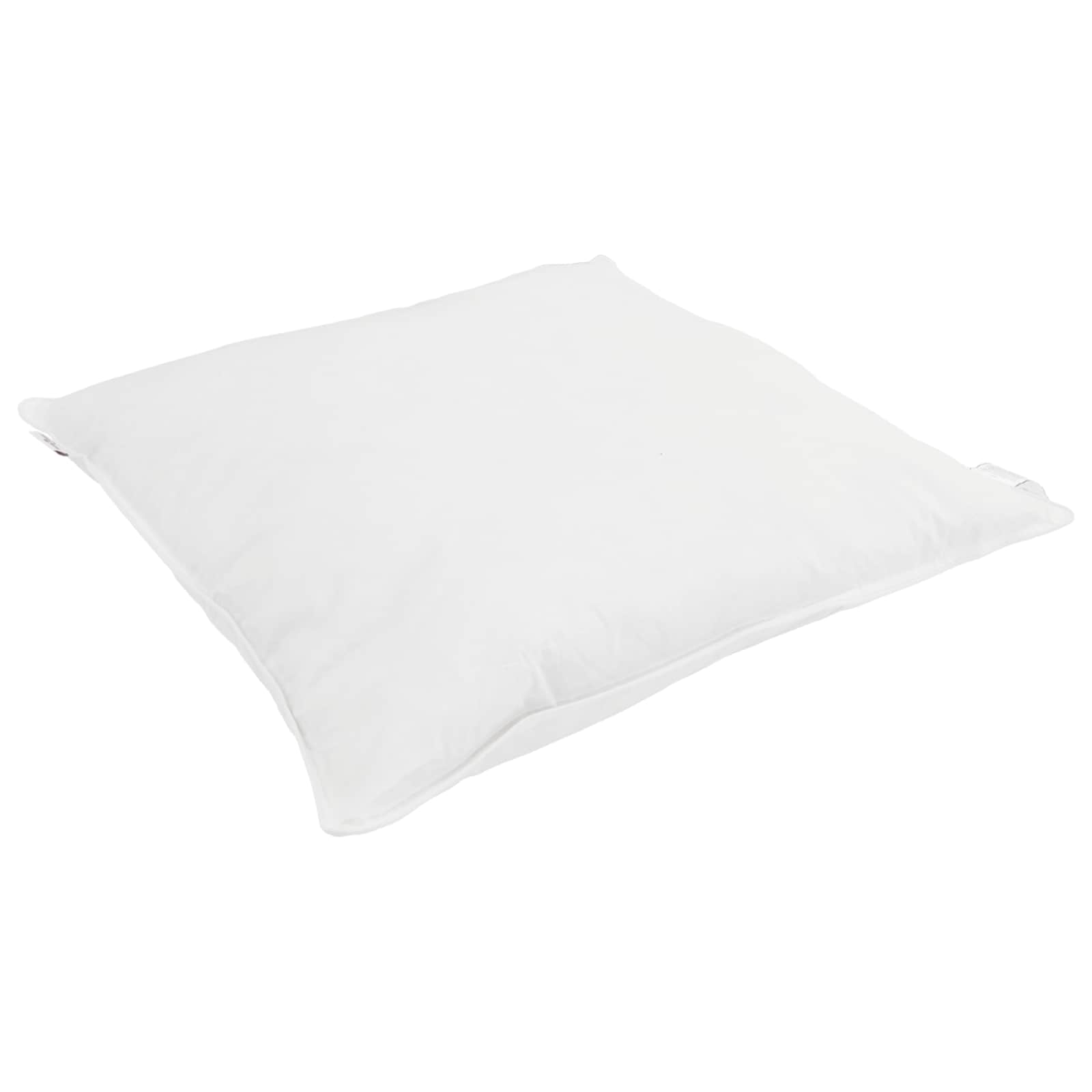 Piumone Invernale con cuscino 3 pz Bianco Piuma d'anatra