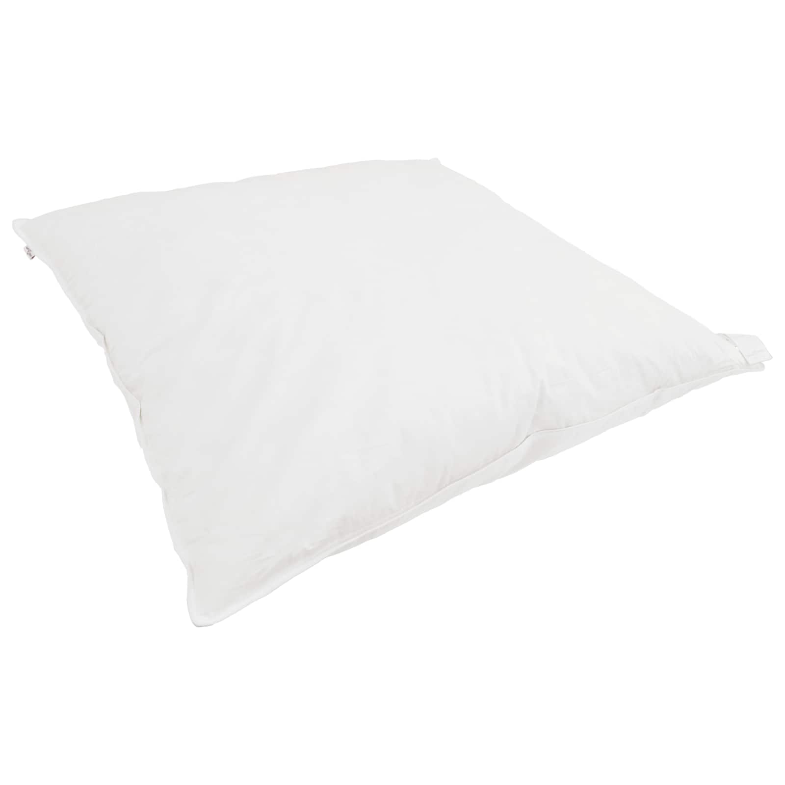 Piumone Invernale con cuscino 3 pz Bianco Piuma d'anatra