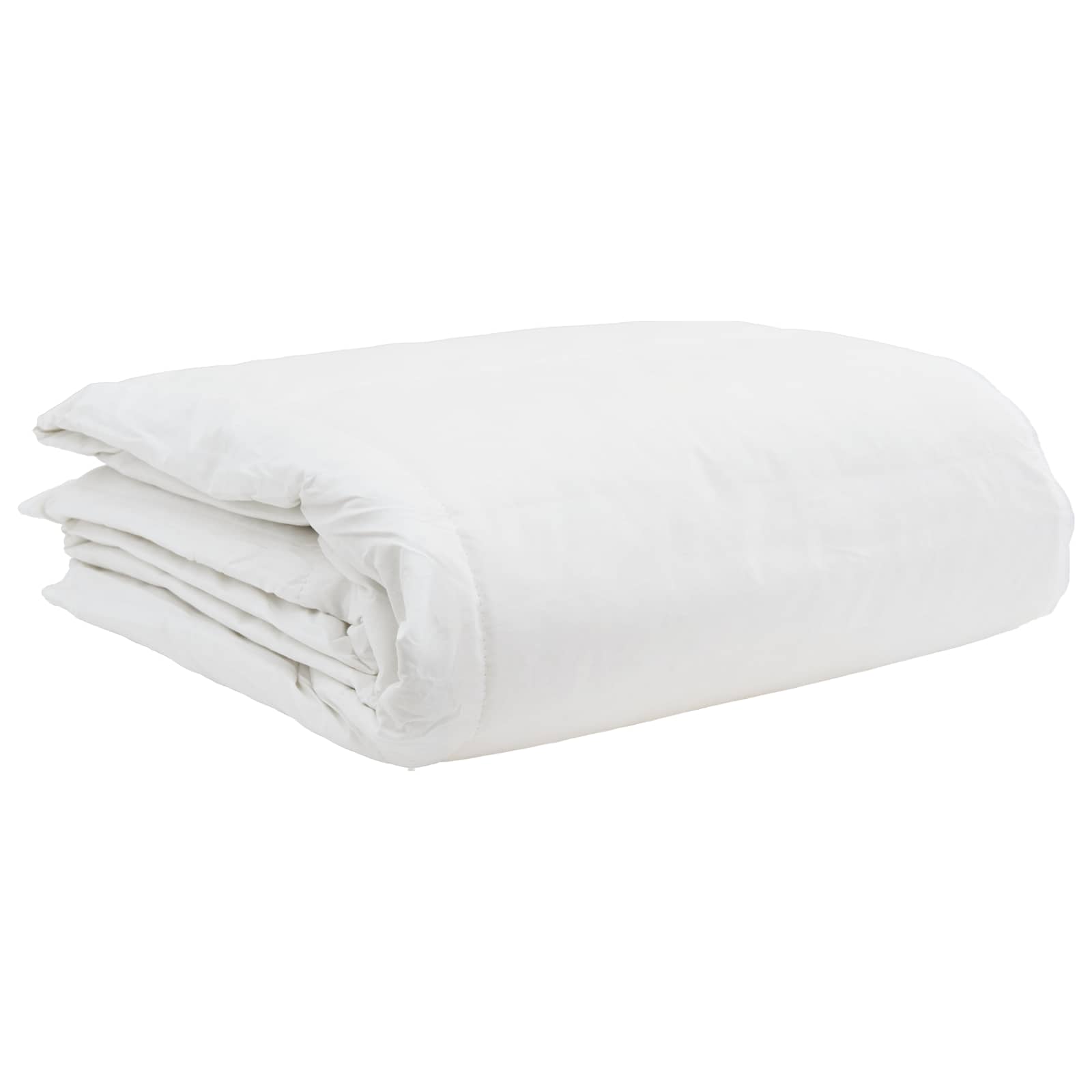 Set di Piumoni con cuscino 3 pz Bianco Piuma d'anatra