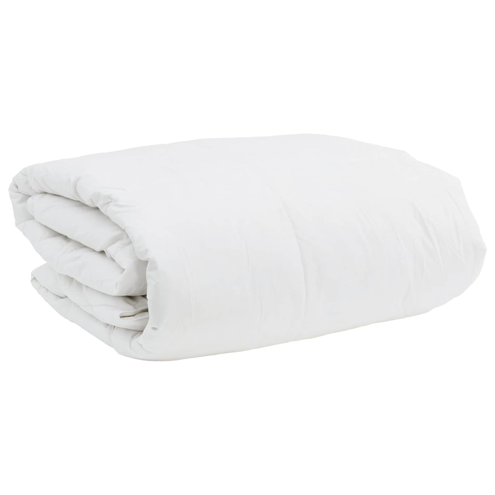 Set di Piumoni con cuscino 3 pz Bianco Piuma d'anatra