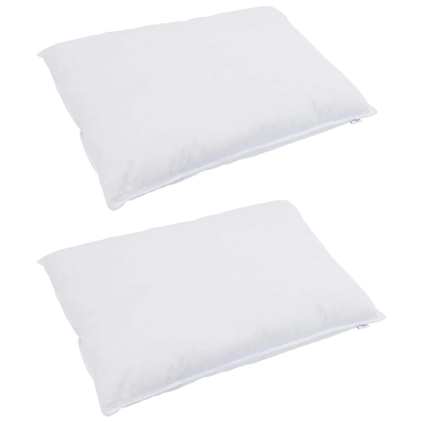 Set di Piumoni con cuscino 3 pz Bianco Piuma d'anatra