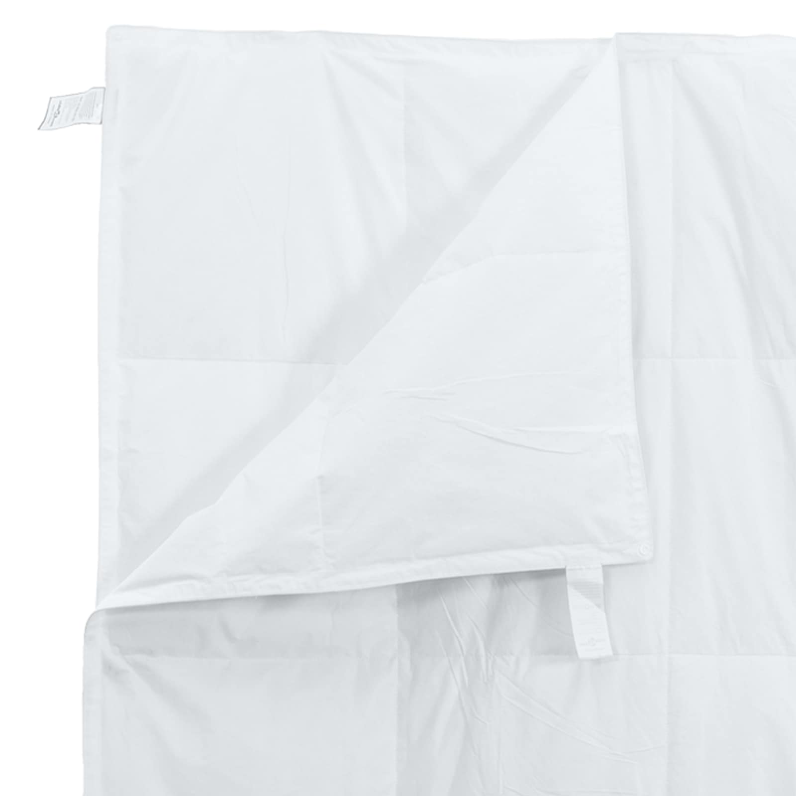 Set di Piumoni con cuscino 3 pz Bianco Piuma d'anatra