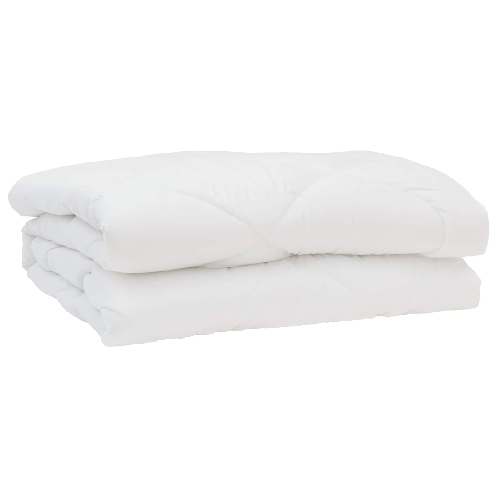 Piumino Letto Estivo con cuscino 3 pz Bianco Microfibra