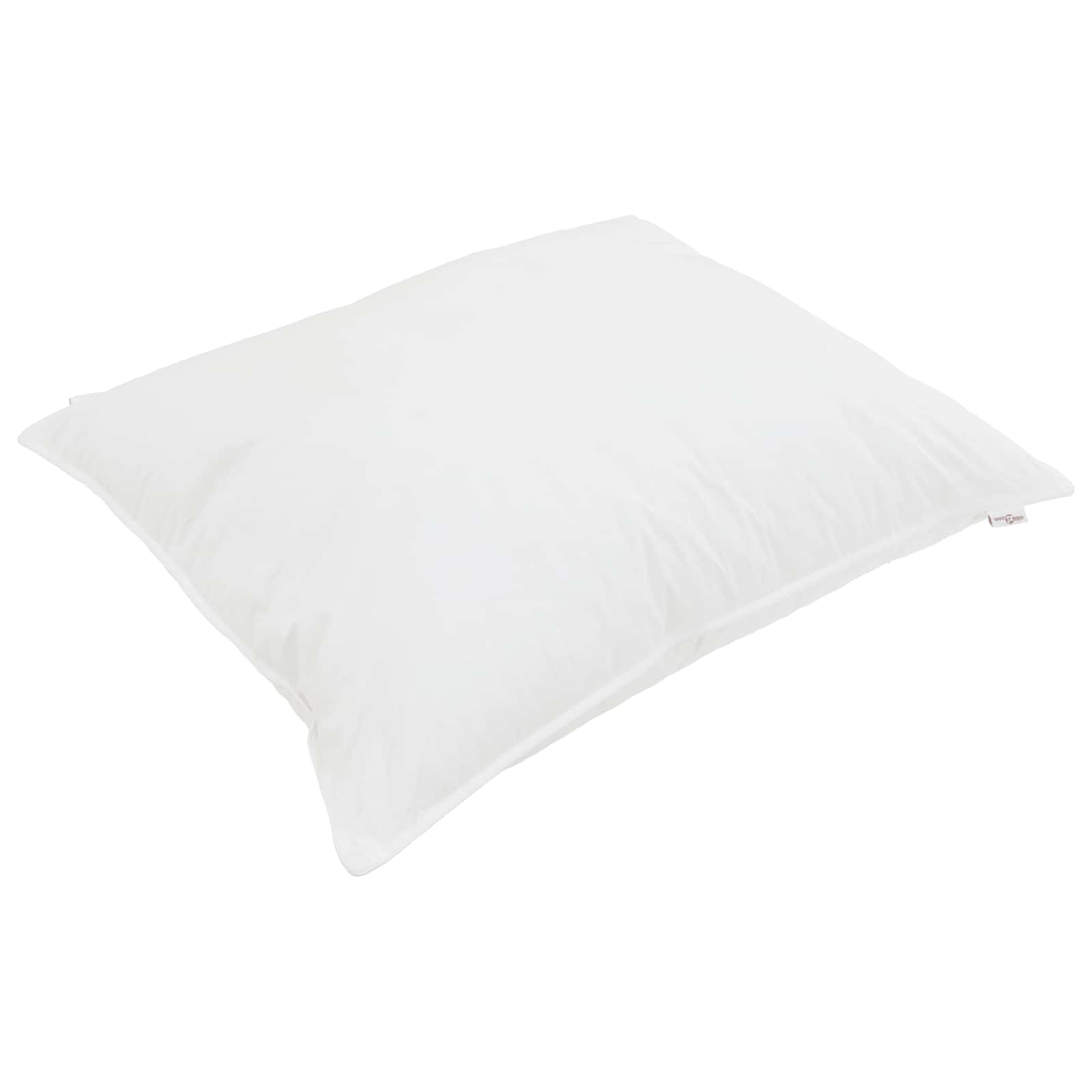 Piumone con cuscino 3 pz Bianco Microfibra